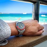 Reloj automático PAGANI DESIGN de ​​lujo Premium nuevo Japón NH34 GMT con cristal de zafiro mecánico con revestimiento AR para hombre reloj masculino - details 17