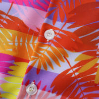 Camisa de manga corta para hombre, Camisa ajustada con estampado de flores fragmentadas, serie CS, primavera y verano, 2024 - details 81