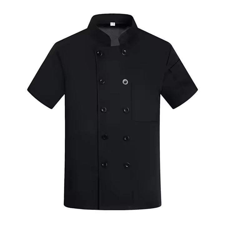 Chaqueta de chef para hombres y mujeres Abrigo de cocinero de cocina profesional Uniforme de camarero de restaurante - 1
