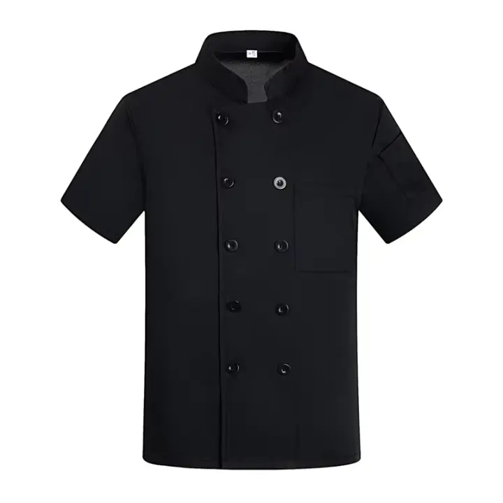 Chaqueta de chef para hombres y mujeres Abrigo de cocinero de cocina profesional Uniforme de camarero de restaurante - 1