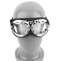 Ociodual Gafas Moto Motocicleta Tipo Aviador Protectoras UV Vintage Retro Lente Clara - details 2