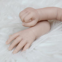BZDOLL-Kit de bebé Reborn en blanco, Aleyna con cuerpo, Vinilo Suave sin pintar, pieza de muñeca sin terminar, brazo completo, pierna, 20 pulgadas - details 5