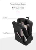 Mochila de Hombro para Negocios Impermeable Bolsa de Cinturón con Dobladillo para Laptop - details 4