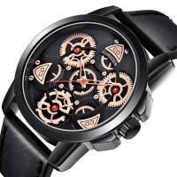 Reloj Deportivo de Cuarzo de Marca CURDDEN Estilo Casual de Cuero para Hombres Elegante y Único - details 7