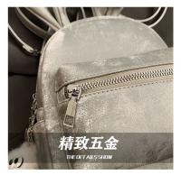 Mochila bonita y versátil de estilo coreano, mochila de viaje para estudiantes, minimochila informal con orejas de conejo desmontables - details 9