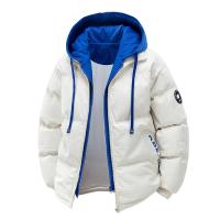 Chaqueta de Invierno para Hombre, con Capucha, Informal, Cortavientos, Gruesa, Estilo Parka, Holgada, Sencilla, Cómoda y Abrigada - details 3
