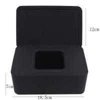 Caja de almacenamiento de toallitas húmedas de plástico, dispensador de toallas de papel, organizador de servilletas para el hogar, nuevo - details 10