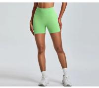 Pantalones de Yoga sin Costuras de Cintura Alta Levantamiento de Cadera Peach - details 6