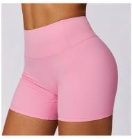 Pantalones Cortos de Yoga para Mujeres Fitness Running Ciclismo Pantalones Deportivos Transpirables Cintura Alta Entrenamiento Gimnasio Push Up Leggings de Nylon - details 12