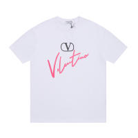 Nueva colección de verano con logotipo impreso frontal, camiseta deportiva de algodón puro con cuello redondo para hombre, camisa informal de estilo básico para pareja - details 0