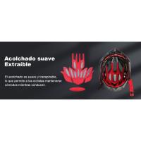casco ciclismo hombre