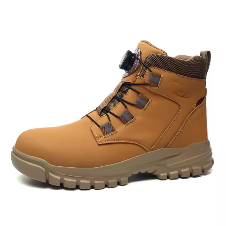 Zapatos de seguridad con punta de acero para hombre, botas de trabajo indestructibles, antigolpes, antipuñaladas - 1