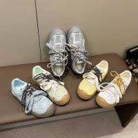 Zapatos informales De malla para mujer, zapatillas Retro transpirables De suela gruesa, De entrenamiento, para verano - details 31
