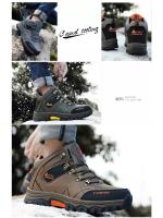 Zapatillas de Senderismo Invierno para Hombres Montaña Exterior Botas de Nieve a Prueba de Choques Deporte Casual Cálido Impermeable Marca RUNSUN DAILY - details 3