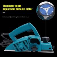 Cepillo eléctrico portátil para carpintería, cepilladora de mano, 800 W, 220 V, 82 mm - details 2