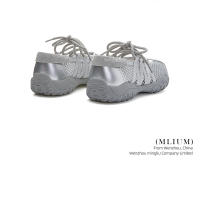 Nuevos zapatos Mary Jane de malla transpirable blanca, zapatos casuales de alta gama para mujer, zapatos de moda. - details 10