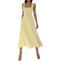 Vestido Maxi de Verano Verde Novedad 2025 para Mujer Sin Mangas - details 1