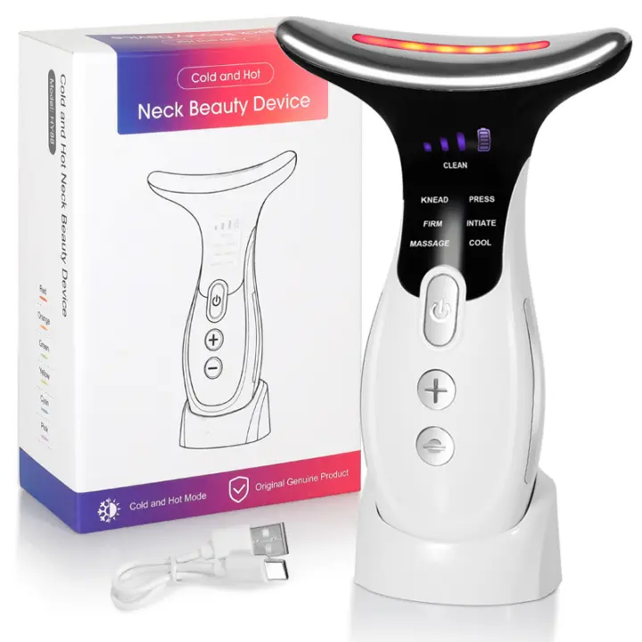 Nuevo Instrumento de Belleza de Compresión Fría y Caliente para Relajar Arrugas en el Cuello - 1
