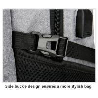 Mochila impermeable antirrobo para hombre, bolsa trasera ligera para libros, elegante, 15,6