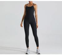 Traje de Yoga para Mujer Casual de Un Piezo con Efecto Adelgazante para Danza y Gimnasio Ropa Deportiva de Nylon Ideal para Primavera y Verano - details 14