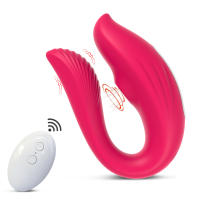 Vibrador Inalámbrico Control Remoto OOEEY para Mujeres Estimulador de Clítoris Juguetes Sexuales para Parejas Adultas Forma U Masturbador Dual - details 27