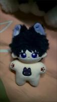 10cm Mini Genshin Impact Wanderer Kabukimono Balladeer Scaramouche sombrero Guy Idol muñeca de algodón muñecos de estrella de peluche figura de juguete - details 6