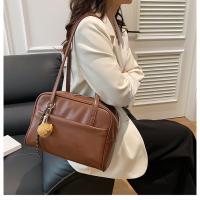 Bolso de hombro de moda Bolso Boston portátil Bolso de bolos para mujer Bolso de mano de gran capacidad para viajeros - details 12
