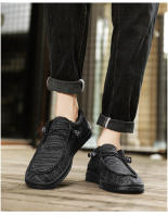 Los hombres viejos zapatos de tela de Beijing pedal plataforma de los hombres mocasines. - details 9