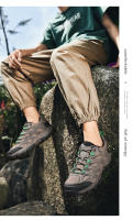 Zapatos de senderismo de marca para hombre, zapatillas deportivas transpirables, zapatillas de Turismo de escalada, zapatos de montaña al aire libre, zapatos de Trekking antideslizantes - details 20