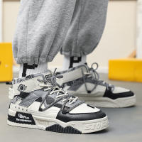 Zapatos de Tablero de Otoño de Alta Calidad Versátil, Transpirable, Adecuado para Deportes de la Juventud Placa Base Gruesa, Estilo Casual para Hombres - details 2