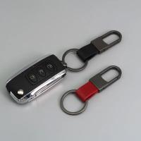Llavero de piel sintética y aleación, multifuncional, antipérdida, para colgar en la cintura, con mosquetón, estilo ejecutivo. - details 0