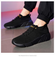 Zapatos deportivos informales para hombre, zapatillas ligeras Unisex, zapatillas de correr negras de malla transpirable para exteriores, zapatillas deportivas para correr y tenis - details 14