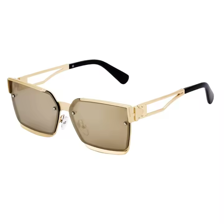 Gafas de sol a prueba de viento para ciclismo, montura de metal para hombres, gafas de sol de alta calidad, gafas de sol para hombres - 1