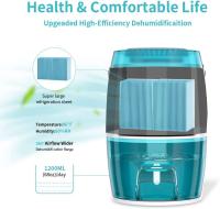 Deshumidificador Eléctrico de 1,2 L para el Hogar, Silencioso, con luz LED de 3 Colores - details 2