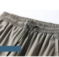 Pantalones Casuales para Hombres CHAIFENKO Cómodos, Transpirables, Secado Rápido, Longitud Completa, Abrigo de Nylon, Estilo Básico - details 6