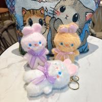 Llavero de conejito lindo de moda muñeca de juguete de peluche muñeca de adornos colgantes - details 5