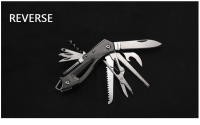 Cuchillo de Camping Portátil Plegable Multifuncional Helvético para Exteriores Herramienta de Combinação Para Frutas Cuchillo de Ejército - details 8