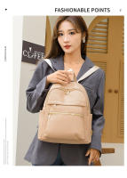 Mochila de viaje casual pequeña para mujeres Mochila de trabajo sencilla impermeable Mochila escolar para niñas Mochila de ocio ligera - details 18