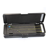 Aparejos de gancho de doble capa para 72 aparejos de pelo, caja de tablero de aparejo grueso de carpa, accesorios de Pesca - details 9