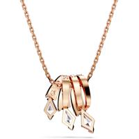 Swarosk-Colgante de piedra de circón transparente para mujer, oro rosa, colgante de plata, cristal pavimentado, collar con garra de dragón, regalo de joyería ﻿ - details 2