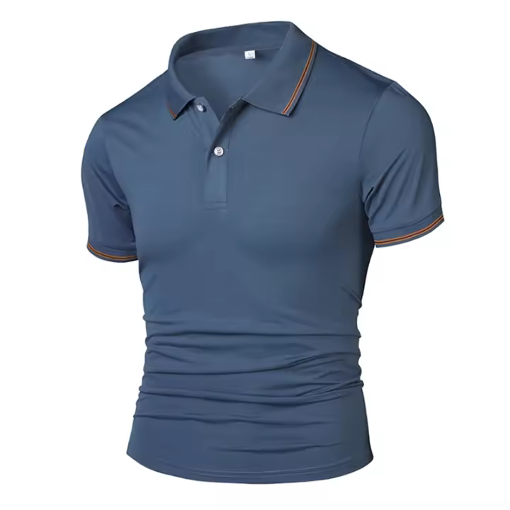 Camiseta Polo para Hombres CHAIFENKO Cómoda y Transpirable para Exteriores - 1