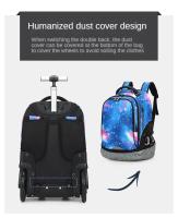 Mochila Escolar de Rueda Grande Impermeable, Resistente al Desgaste, Capacidad para Hombres y Mujeres Hecha en China - details 16