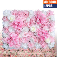Panel Artificial de pared para fotografía, Fondo de flores decorativas para ducha nupcial, 12 unidades - details 1