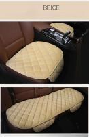 Cojín de coche 2UDS, suave y cómodo sin respaldo, protector de asiento universal para la mayoría de los SUV - details 5