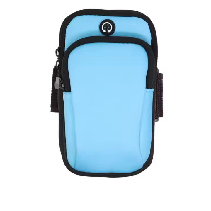 Bolsa para brazo para correr, bolsillo para correr, banda para el brazo para teléfono, bolsa para deportes al aire libre, bolsa de Fitness ajustable, bolsa para el brazo, billetera para correr, bolsa para la muñeca - 1