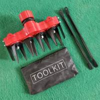 Cortacésped Universal de Aleación de Aluminio Accesorio de Desbrozante de Hierro Duro y Fuerte para Jardín y Piscina al Aire Libre 4 Cuchillas - details 4