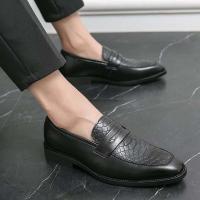 2023 zapatos de cuero del banquete de boda de los hombres del vestido del estilo de la moda de los productos más vendidos - details 8