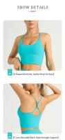 ZHUMU GYM Conjunto de Yoga de Verano de Dos Piezas Chándal de Gimnasio para Mujeres - details 3