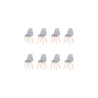 Silla de Comedor Nórdica Moderna Accesible, Descuento en Venta, Patas de Madera Sólida, Cojín Retráctil, Cómodo y Duradero, Fácil de Limpiar, Varios Colores Disponibles - details 16
