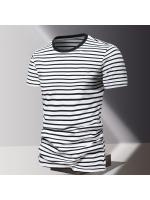 Camisetas Deportivas de Verano 2024 para Hombres Manga Corta, Cuello Redondo, Material de Poliéster, Secado Rápido, Transpirable, Para Correr al Aire Libre y Construir Músculos - details 3